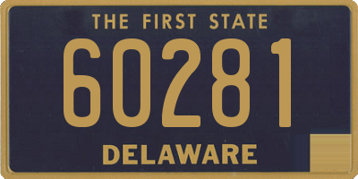 DE license plate 60281