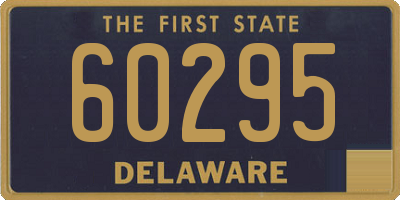 DE license plate 60295