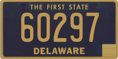 DE license plate 60297