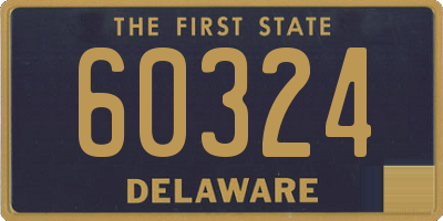 DE license plate 60324