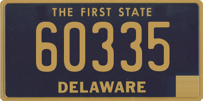 DE license plate 60335