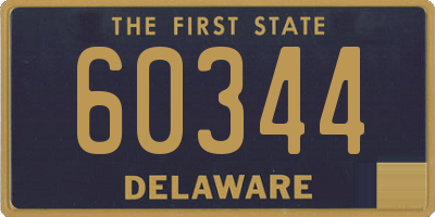 DE license plate 60344