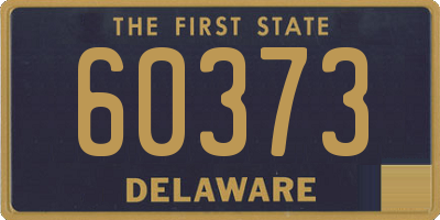 DE license plate 60373