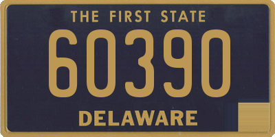 DE license plate 60390