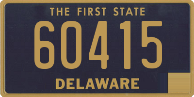 DE license plate 60415