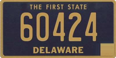 DE license plate 60424
