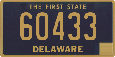 DE license plate 60433