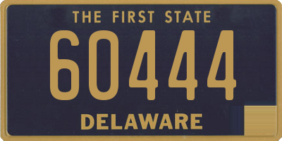 DE license plate 60444