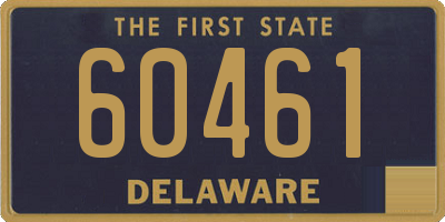 DE license plate 60461