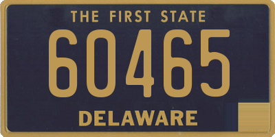 DE license plate 60465