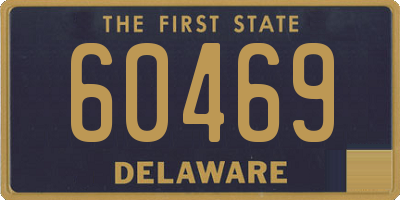 DE license plate 60469