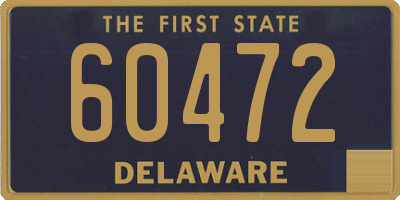 DE license plate 60472