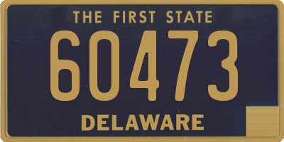DE license plate 60473