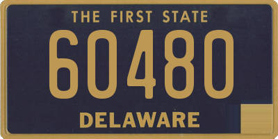 DE license plate 60480
