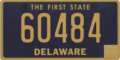 DE license plate 60484