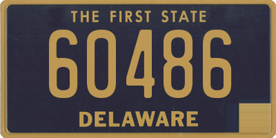 DE license plate 60486