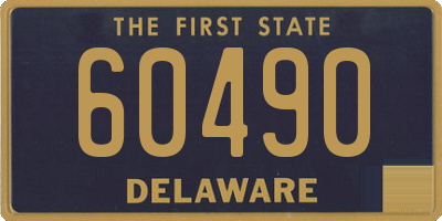 DE license plate 60490