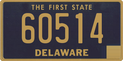 DE license plate 60514