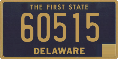 DE license plate 60515