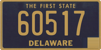 DE license plate 60517