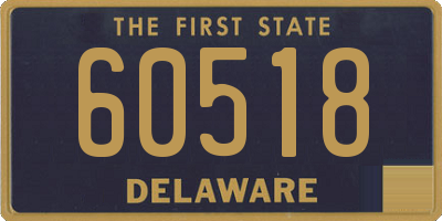 DE license plate 60518