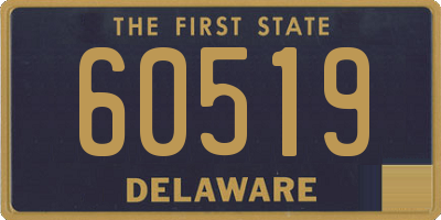 DE license plate 60519