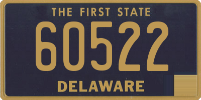 DE license plate 60522