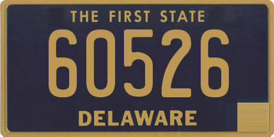 DE license plate 60526