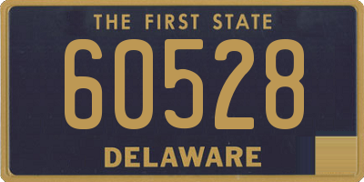 DE license plate 60528