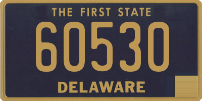 DE license plate 60530