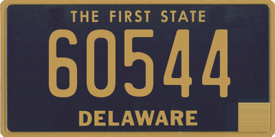 DE license plate 60544