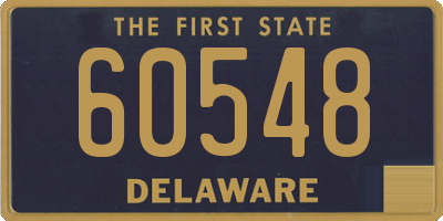 DE license plate 60548