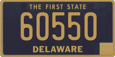 DE license plate 60550