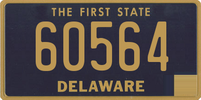 DE license plate 60564