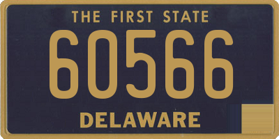 DE license plate 60566