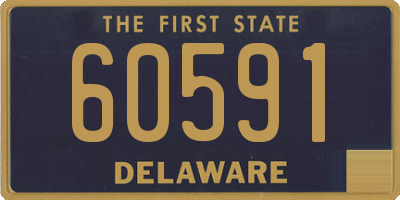 DE license plate 60591