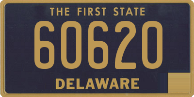 DE license plate 60620