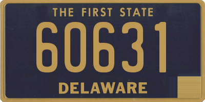 DE license plate 60631