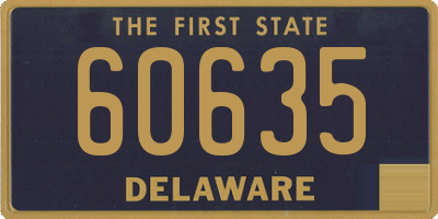DE license plate 60635