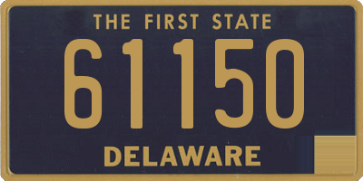 DE license plate 61150