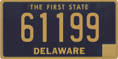 DE license plate 61199