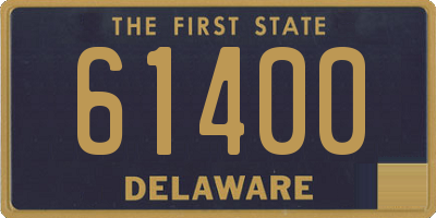 DE license plate 61400