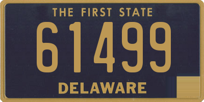 DE license plate 61499