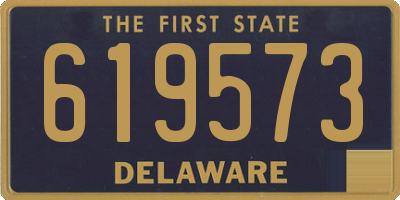 DE license plate 619573