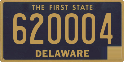 DE license plate 620004