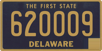 DE license plate 620009