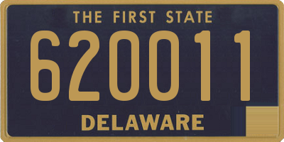 DE license plate 620011