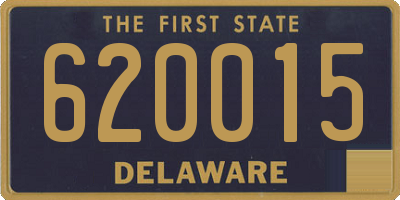 DE license plate 620015