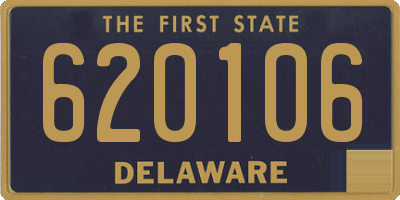 DE license plate 620106