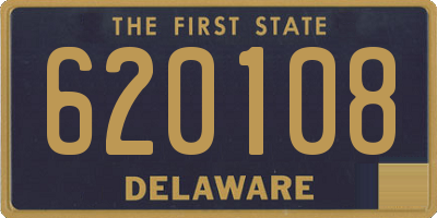 DE license plate 620108